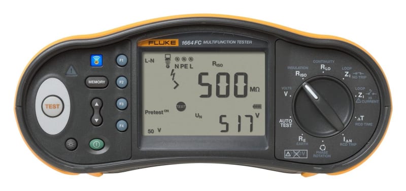 FLUKE FLK-1664FC US ANGLED INTELLIGENT TEST PROBE SET, W/EXTENDER (NO TEMP SENSOR)